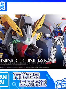 现货 万代 RG 1/144 高达武斗传G 闪光高达 多蒙卡修 拼装模型