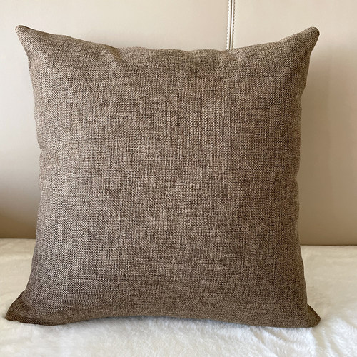 北欧纯色客厅抱枕靠垫床头卧室靠枕办公室腰枕简约现代抱枕套