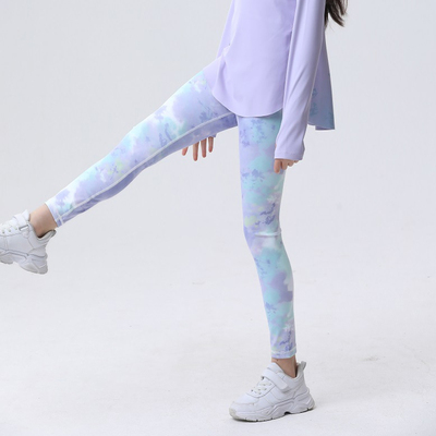 裸感儿童瑜伽裤秋冬运动打底裤