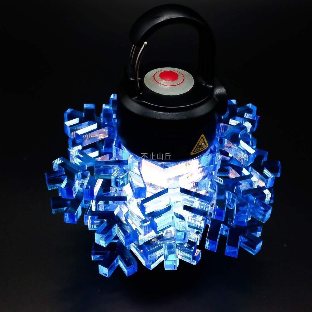 Ledlenser雷神ML4  户外露营灯 不止山丘手工定制灯罩-冰蓝雪花,户外/登山/野营/旅行用品,营地灯/帐篷灯,淘宝优惠券,粉丝福利购,淘宝优惠卷