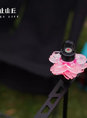 Ledlenser雷神 ML4樱花黑狗户外格调露营野餐灯定制装饰灯罩