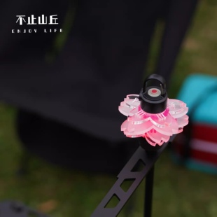 Ledlenser雷神 ML4樱花黑狗户外格调露营野餐灯定制装饰灯罩