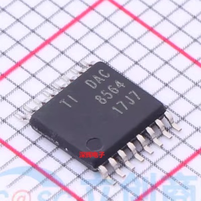 DAC8564IAPWR IAPW 进口拆机数模转换器IC芯片 TSSOP-16 可直拍