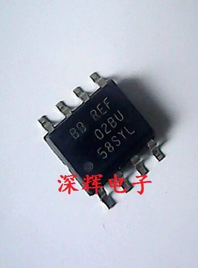 贴片 REF02BU BBREF02BU 电压基准芯片 SOP-8 可直拍