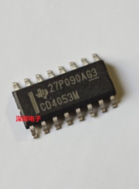 贴片 HEF4053BT CD4053BM M模拟多路复用器芯片 SOP-16 可直拍