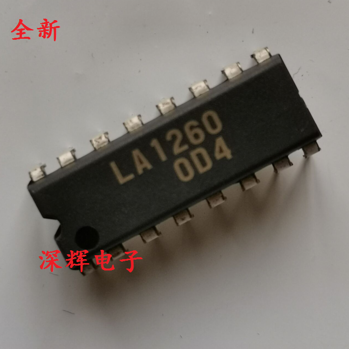 深辉电子】直插 LA1260 FM / AM调谐器 DIP-16封装 全新进口正品