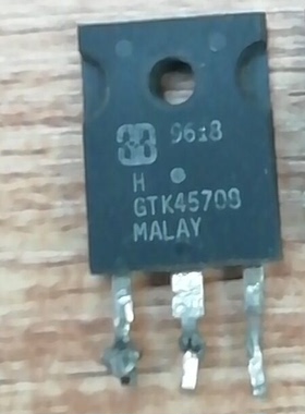 【深辉电子】GTK45708 CTK45708 进口拆机测好三极管 TO-3P