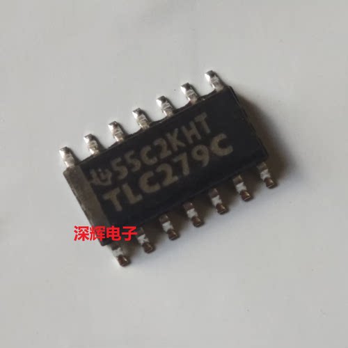 贴片 TLC279CDR C IDR I CD 进口运算放大器IC芯片 SOP-14 可直拍