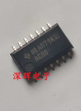 贴片 SN74AC86NSR AC86 全新逻辑芯片 SOP-14中体5.2MM 可直拍