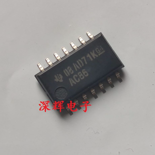 贴片 SN74AC86NSR AC86 全新逻辑芯片 SOP-14中体5.2MM 可直拍