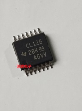 SN74CBTLV3126PWR CL126 全新总线开关IC芯片TSSOP-14 可直拍