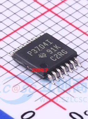 TLC3704IPWR CPWR P3704I 全新电压比较器IC芯片TSSOP-14 可直拍