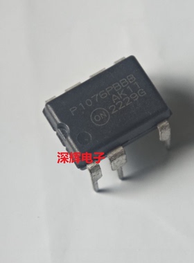 直插 NCP1076PBBB P1076PBBB 空调电源IC芯片 DIP-7 可直拍