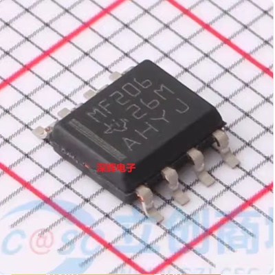SN65MLVD206DR D丝印 MF206 进口M-LVDS收发器IC芯片SOP-8 可直拍