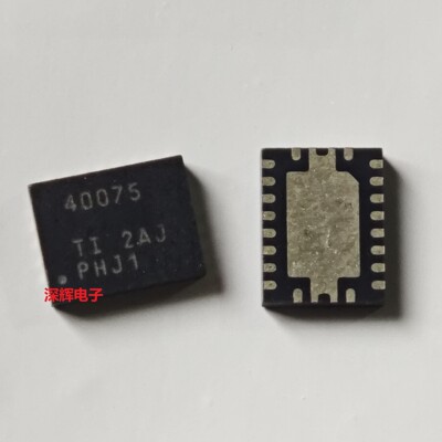 TPS40075RHLR RHLT 丝印 40075 前馈控制器IC芯片 VQFN-20 可直拍