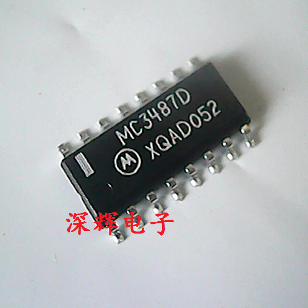 贴片 MC3487D MC3487DR 线性驱动器芯片 SOP-16封装 可直拍