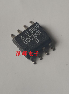 贴片 UCC3801D DTR 电流模式PWM芯片 SOP-8封装 可直拍 进口拆机