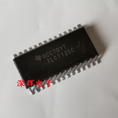 贴片 TLC7135C TLC7135CDWR CDW模数转换器芯片 SOP-28 原装拆机