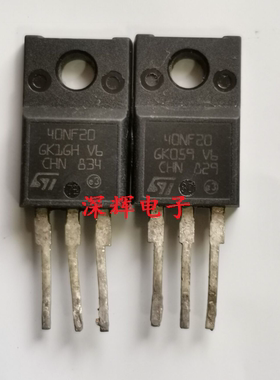 40NF20 40N20 STF40NF20 原装拆机场效应MOS管 TO-220F 40A200V