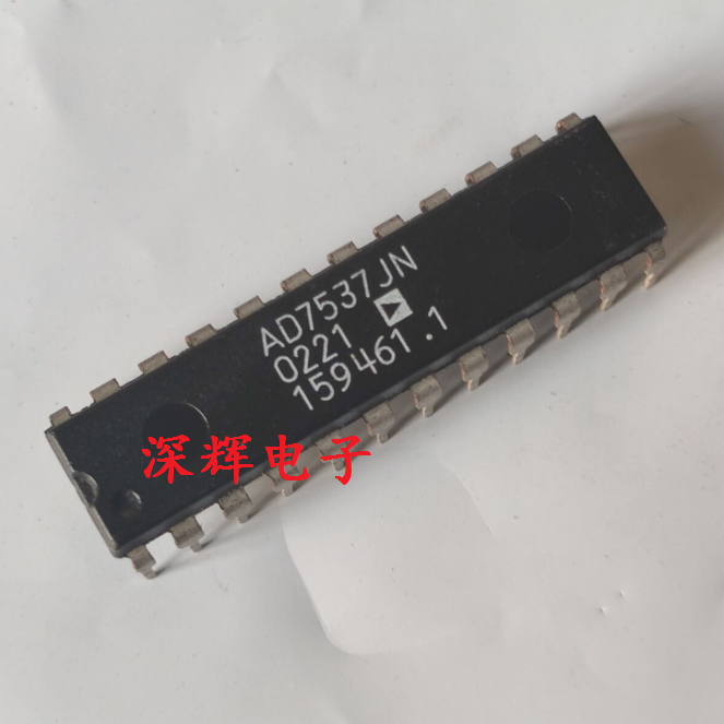 直插 AD7537JN AD7537KN 双通道12位DAC DIP-24 原装拆机