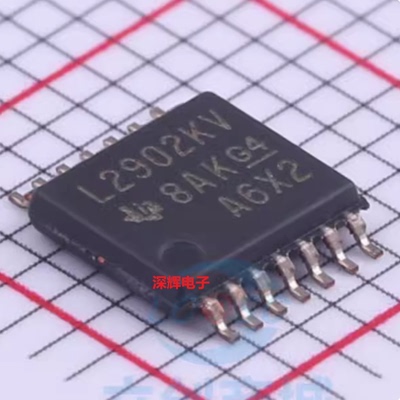 LM2902KVQPWR L2902KV 全新运算放大器IC芯片 TSSOP-14 可直拍