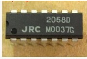 直插 2058D JRC2058D NJM2058D 运算放大器 DIP-14 可直拍