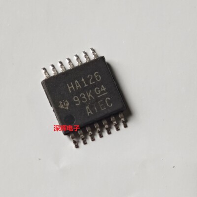 SN74AHC126PWR PW丝印HA126 全新缓冲器IC芯片 TSSOP-14 可直拍