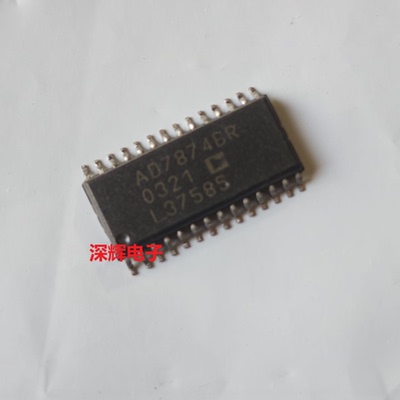 贴片 AD7874BR AR BRZ ARZ 拆机数据采集系统IC芯片SOP-28 可直拍