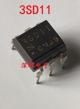 直插 PC3SD11NTZBF 3SD11 可控硅光耦IC芯片 DIP-5脚 可直拍