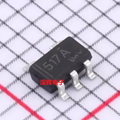 UCC27517ADBVR DBVR丝印517A 7517 进口栅极驱动器IC芯片SOT-23-5