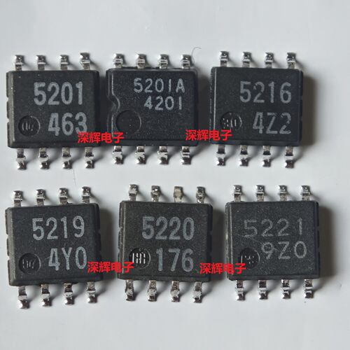 M5216FP 5201A 5219 5220 5221 AFP 进口拆机IC芯片SOP-8 可直拍