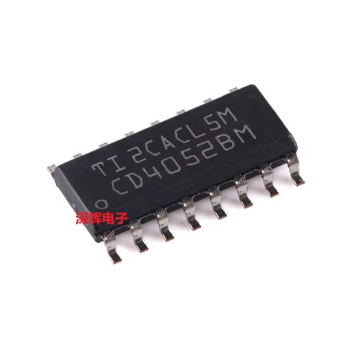 CD4052BM96 4051BM 全新进口多路复用器IC芯片 SOP-16 可直拍