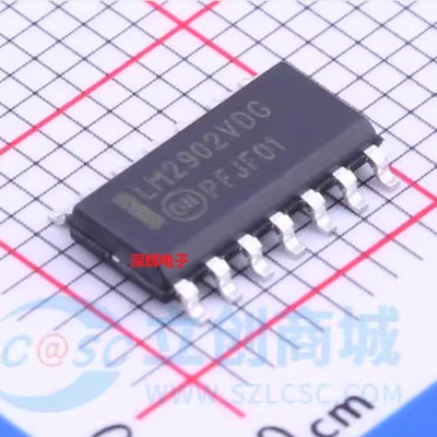 LM2902VDG VDR2G全新进口运算放大器IC芯片 贴片SOP-14 可直拍