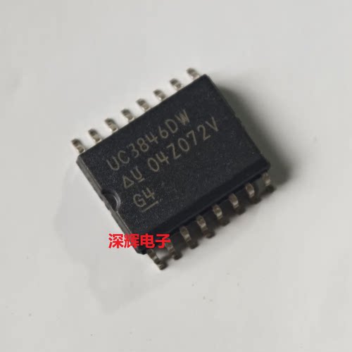 贴片 UC3846DW DWTR G 全新开关电源控制器IC芯片 SOP-16 可直拍