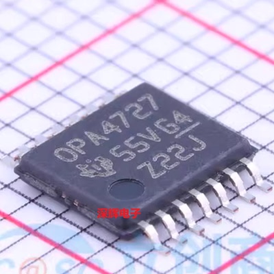 OPA4727AIPWR AIPW全新运算放大器IC芯片 TSSOP-14 可直拍