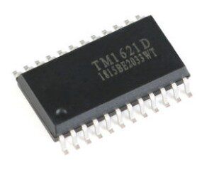 贴片 TM1621C TM1621D LED驱动器 SOP-28封装