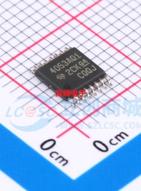 SN74LV4053AQPWRQ1 4053AQ1全新多路复用器IC芯片TSSOP-16 可直拍