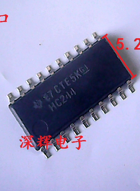 SN74HC244NSR ANSR A全新进口IC芯片 SOP-20中体5.2MM 可直拍