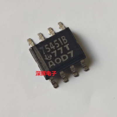 贴片 SN75451BDR DS75451MX M B BD驱动器IC芯片SOP-8 进口拆机