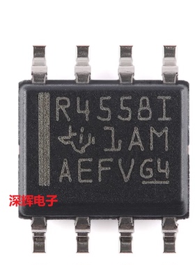 RC4558IDR DR R4558I 进口运算放大器IC芯片 SOP-8封装 可直拍
