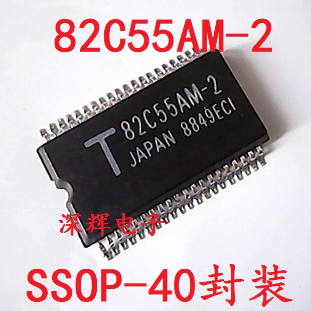 贴片 T82C55AM-2 TMP82C55AM-2 拆机单片机IC芯片 SSOP-40 可直拍