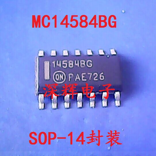贴片 mc14584b mc14584bg 施密特触发器ic芯片 sop-14 可直拍