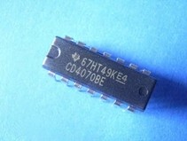 直插 CD4070BE CD4070BD 逻辑IC芯片 DIP-14封装 可直拍