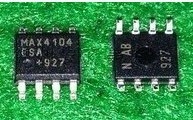 贴片 MAX4104ESA 低失真运算放大器IC芯片 SOP-8 可直拍 进口拆机