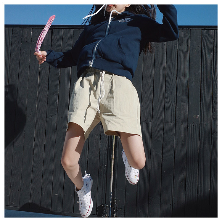 WAAH原创新款定制夏日帅气凉爽户外运动工装抽绳短裤