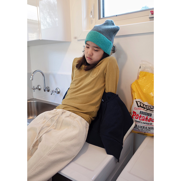 WAAH圆领休闲长袖柔软