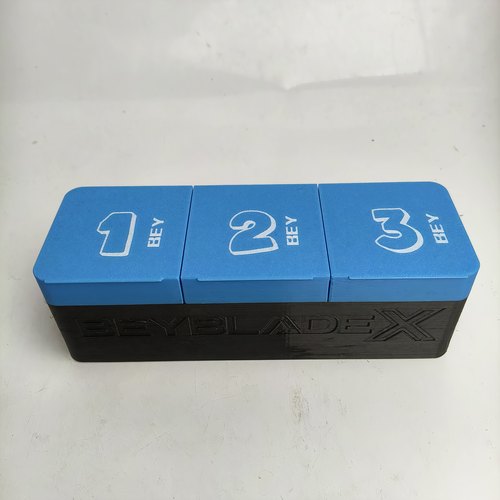适用BEYBLADE X陀螺收纳盒独立盖子陀螺盒3D打印定制陀螺收纳盒