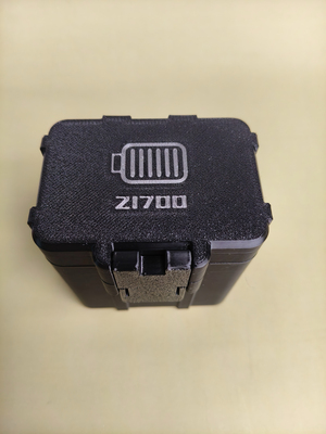 6节21700电池收纳盒3D打印电池储存盒锂电池保护盒圆柱体电池盒