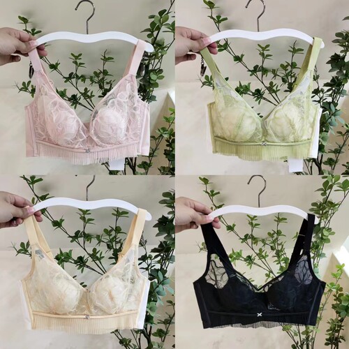 超薄收副乳上托性感兔耳朵文胸夏