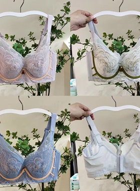 轻薄亲肤深V性感矫正聚拢调整型内衣女BC杯软钢圈上托文胸罩8019